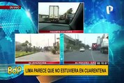 Lima Norte: colectiveros y ambulantes invaden calles durante cuarto día de cuarentena