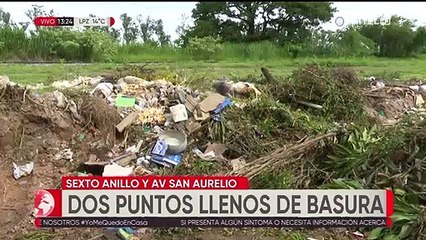 Cazador Urbano: microbasurales en la avenida San Aurelio preocupa a vecinos