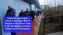 Castlemilk Vaccination Centre - One of four hubs in Glasgow