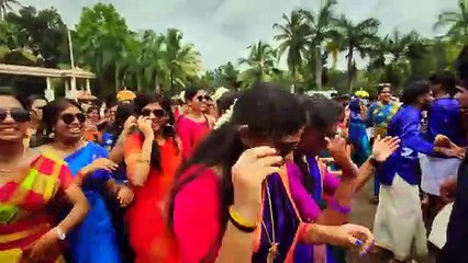 onam festival dance  in adithya college