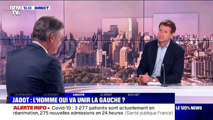 Yannick Jadot : "c'est la réalité sanitaire qui dira si finalement la stratégie adoptée par le président de la République est la bonne ou pas" - 03/02