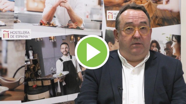 José Luis Yzuel (Hostelería de España): Somos una cortina de humo para Sanidad