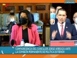 Las acciones ilegales de EE.UU. contra Venezuela son expuestas ante la Comisión Permanente de Política Exterior de la AN