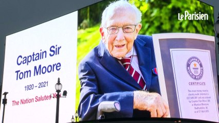 Covid-19: l’Angleterre rend hommage à son «Captain Tom» décédé à 100 ans