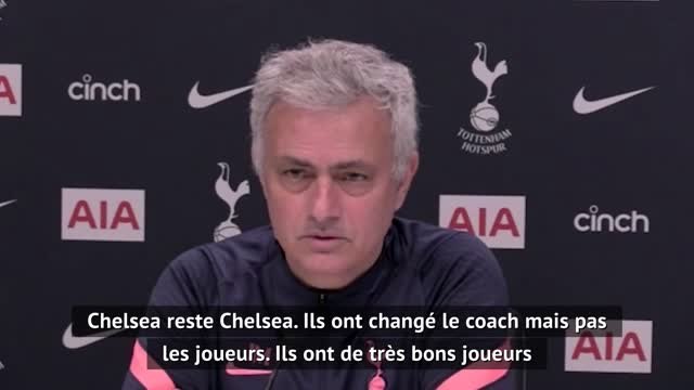 22e j. - Mourinho sur Tuchel : Il a l'habitude de travailler avec des joueurs de classe mondiale