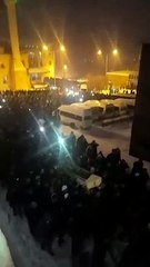 Şehit Nakşibendi Şeyhi Abdulkerim Çevik'i on binler uğurladı