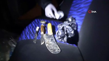 Huzur ve güven uygulamasında polisin dikkati uyuşturucuyu ortaya çıkardı