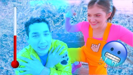 Los Meñiques De La Casa - Luigi Se Lanzó Al Lago Congelando - Juego Para Niños