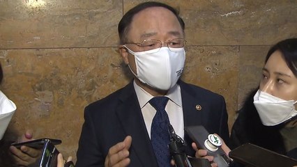 반기 든 홍남기 "재정 당국 입장 절제해 표현" / YTN