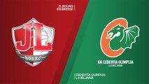 JL Bourg en Bresse - Cedevita Olimpija Ljubljana Highlights | 7DAYS EuroCup, T16 Round 4