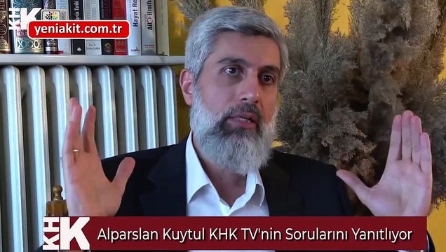 Alparslan Kuytul ayağını tozu ile KHK TV’ye açıklamalarda bulundu! FETÖ'cü teröristler için 'Kandırılmış saf Müslümanlar' dedi