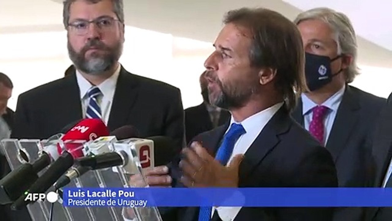 Bolsonaro y Lacalle Pou proponen reunión en marzo para "flexibilizar" el Mercosur