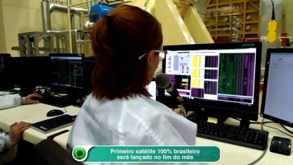 Primeiro satélite 100% brasileiro será lançado no fim do mês