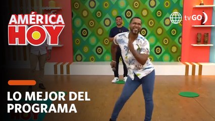 América Hoy: Christian Domínguez, Yaco Eskenazi y Edson Dávila se enfrentaron en la pista de baile