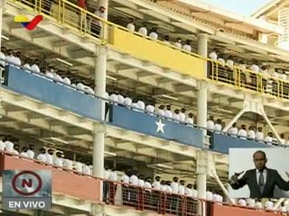 Un total de 12 mil 946 estudiantes de la UNES se forman para fortalecer los Cuadrantes de Paz