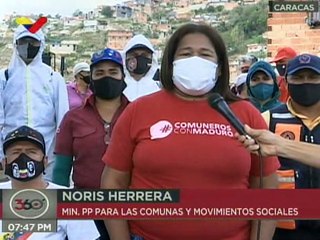 Desde la Base de Misiones Cruz Baja en Caracas se realizó jornada de desinfección para la prevención del COVID-19