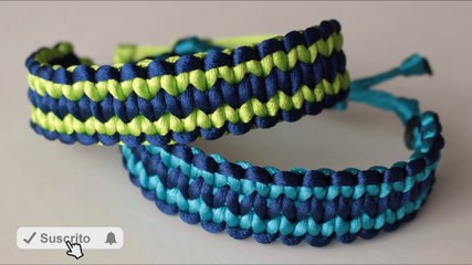 Tutorial de pulsera tipo "Road Journey modificada" Con cola de ratón | Omega Will