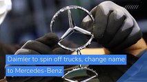 Daimler to spin off trucks, change name to Mercedes-Benz, and other top stories in business from February 04, 2021.