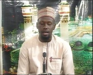 Prêche Cheick Abass Ibrahim Thème: ÉLOGE D'ALLAH (ATTASSBIHI)