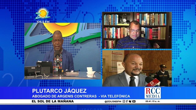 Plutarco Jaquez Abogado de Argenis Contreras ofrece detalles sobre la situación del caso