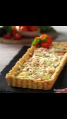 Spinach Tart with Cottage Cheese