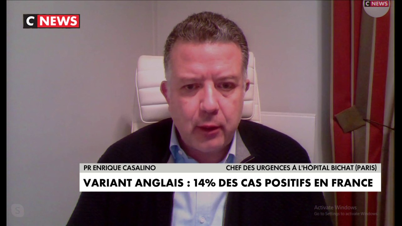 Pr. Enrique Casalino : «Je suis convaincu que le nombre de cas des variants va augmenter»