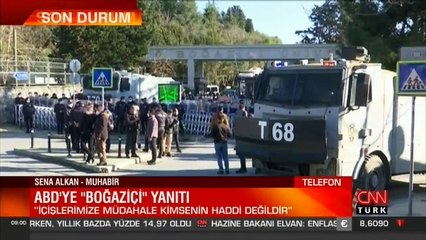 Son dakika... Dışişleri Bakanlığı'ndan 'Boğaziçi' açıklaması