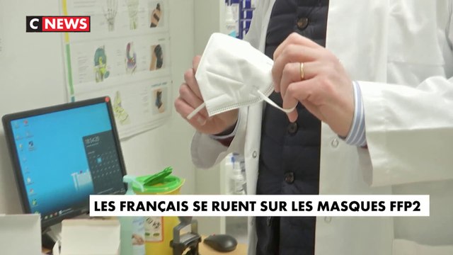 Les Français se ruent sur les masques FFP2