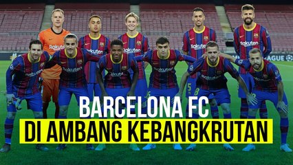 Barcelona di Ambang Kebangkrutan
