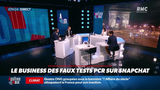 #Magnien, la chronique des réseaux sociaux : Le business des faux tests PCR sur Snapchat - 04/02