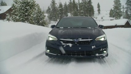 2020 Subaru Impreza Limited Snow Driving
