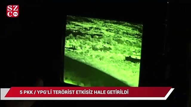 MSB: Barış Pınarı ve Fırat Kalkanı bölgelerinde 5 PKK/YPG’li terörist etkisiz hale getirildi