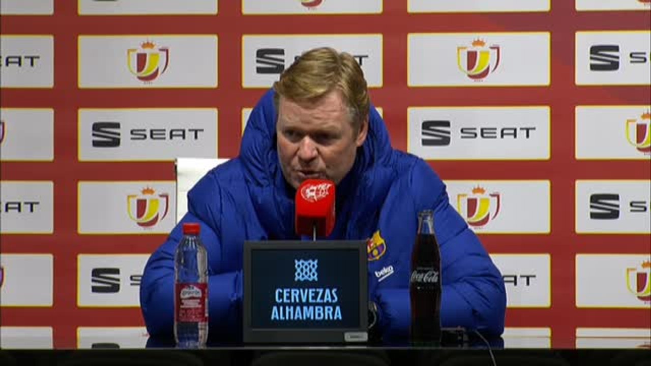 Koeman: "Es una falta de respeto que hablen sobre Messi, están calentando la eliminatoria"