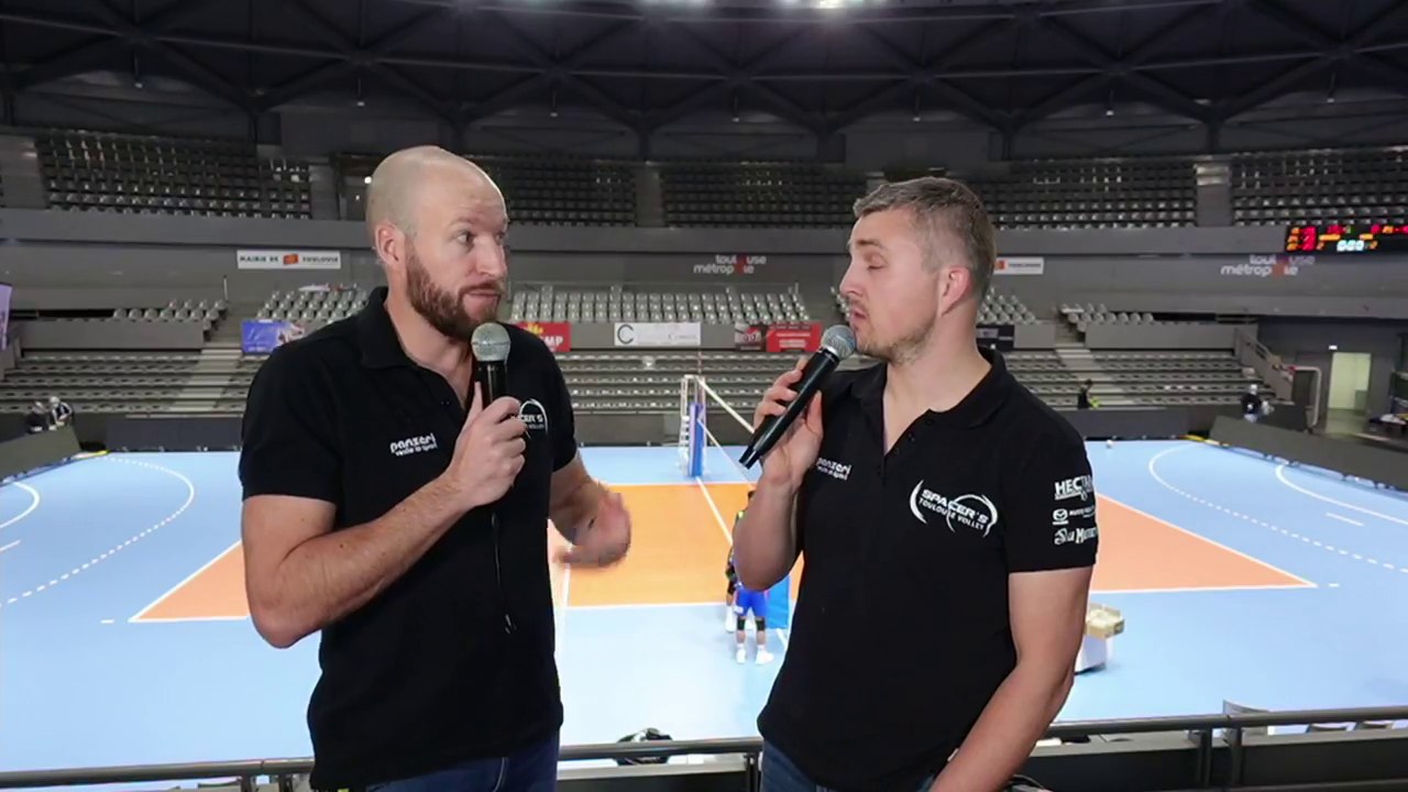 Diogenes Zagonel en interview après la rencontre Toulouse VS Nice