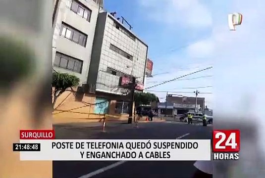 Municipalidad de Surquillo iniciará trabajos para retirar cables en desuso tras caída de poste