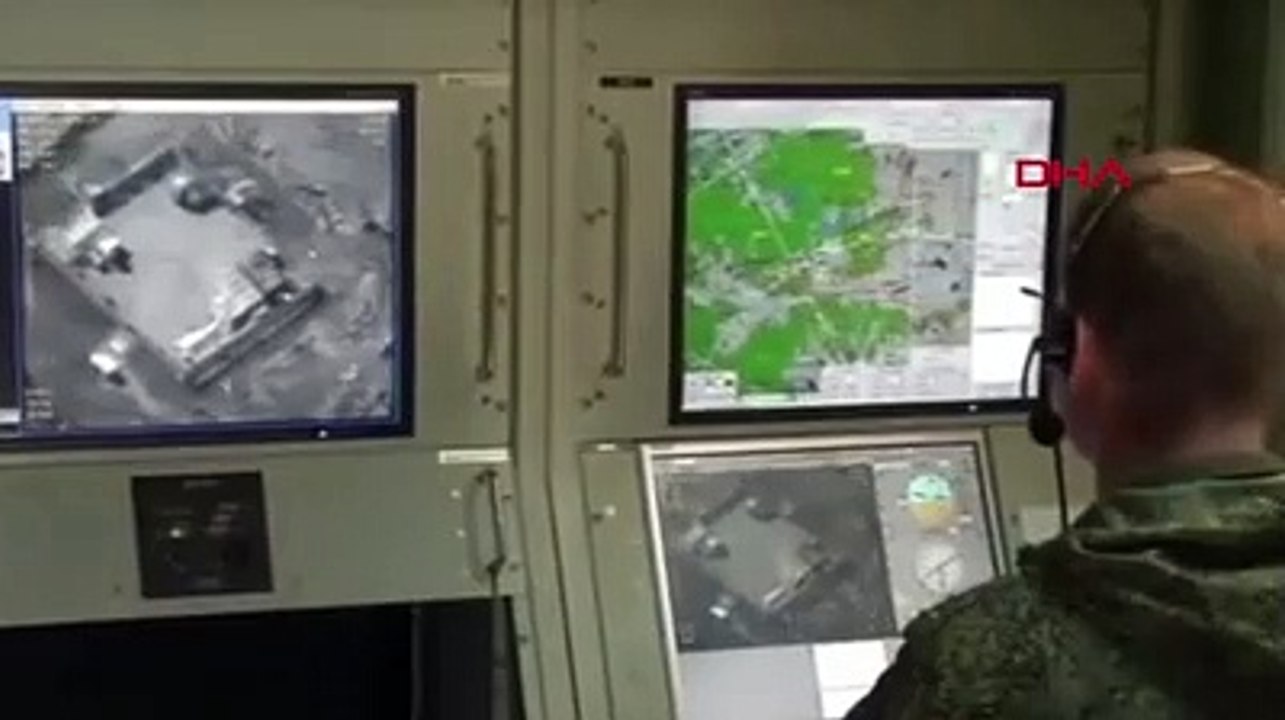 Rusya Savunma Bakanlığı, Türk-Rus Ortak Gözlem Merkezi'nden ilk faaliyetlere ilişkin görüntü paylaştı