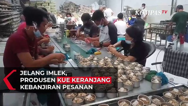 Jelang Perayaan Imlek, Produsen Kue Keranjang di Tegal Kebanjiran Pesanan
