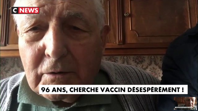 Témoignage de Norbert Piras, 96 ans, qui cherche désespérément à se faire vacciner