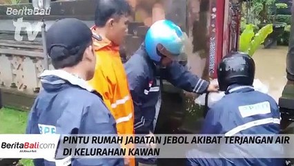 Hujan Deras Yang Mengguyur Wilayah Bangli
