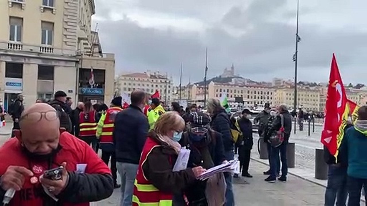 Marseille. Nouvelle vague de mouvement social aujourd'hui à Marseille