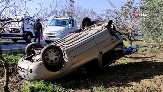Bursa'da feci kaza! Kafa kafaya çarpıştılar