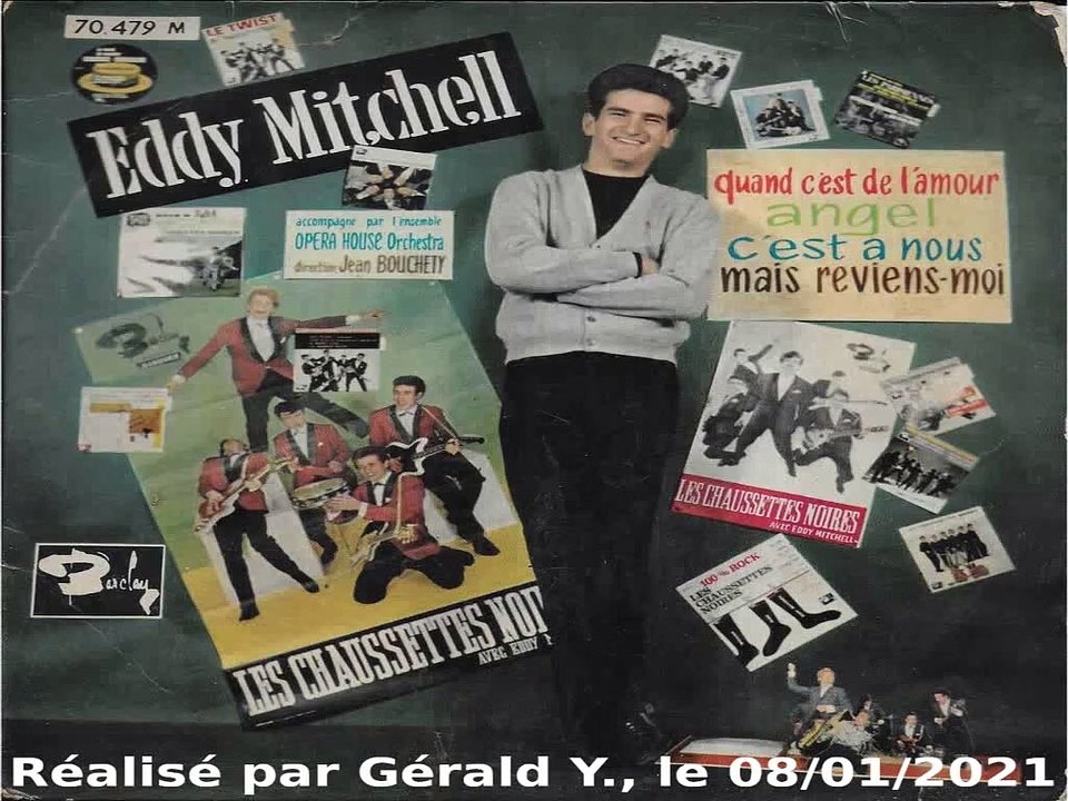 Eddy Mitchell_Mais reviens-moi (B. Hyland_The night I cried)(1962)karaoké