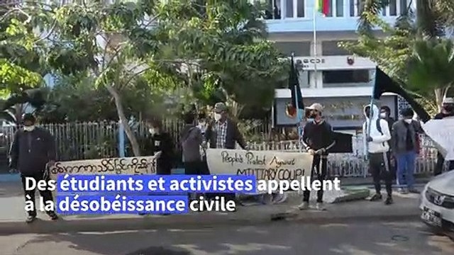 Birmanie: trois jours après le coup d'Etat contre le gouvernement, les appels à résister au putsch se multiplient