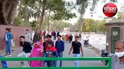 वीकेंड पर मंडोर गार्डन में शहरवासियों ने लिया पिकनिक आनंद