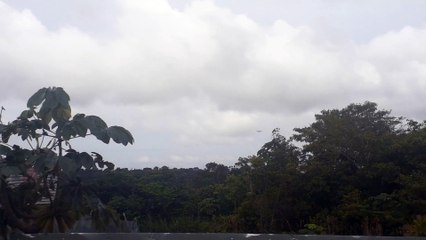 Boeing 777-300ER PT-MUE na aproximação final antes de pousar em Manaus vindo de Guarulhos