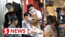 Busy days for hairdressers and barbers
