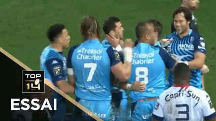 TOP 14 -TOP 14 - Essai de Vincent MARTIN (MHR) - Montpellier - Paris  - J8 - Saison 2020/2021