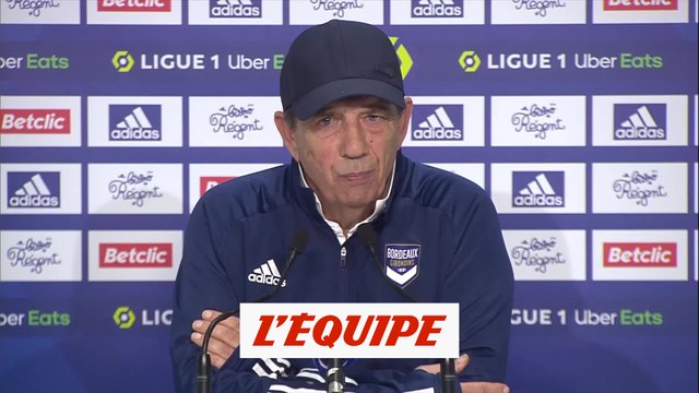 Gasset : « C'est un score très sévère » - Foot - L1 - FCGB