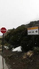 Ya está nevando en el Parque Nacional del Teide