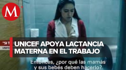 "¿Te gustaría preparar tu comida en el baño?" Unicef busca promover lactancia en trabajos